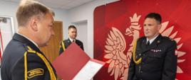 Wręczenie decyzji powierzenia pełnienia obowiązków Zastępcy Komendanta Miejskiego PSP w Opolu