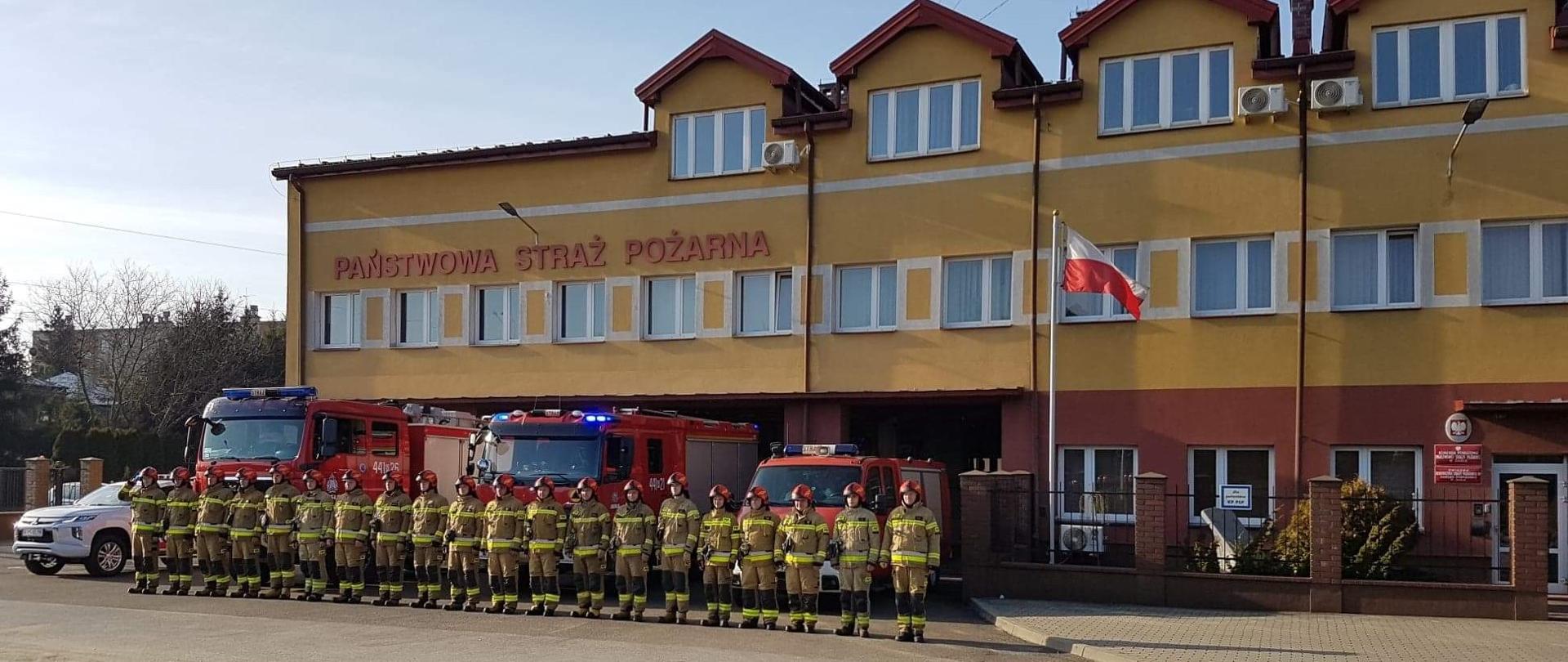 Minuta ciszy w JRG KP PSP w Jaśle