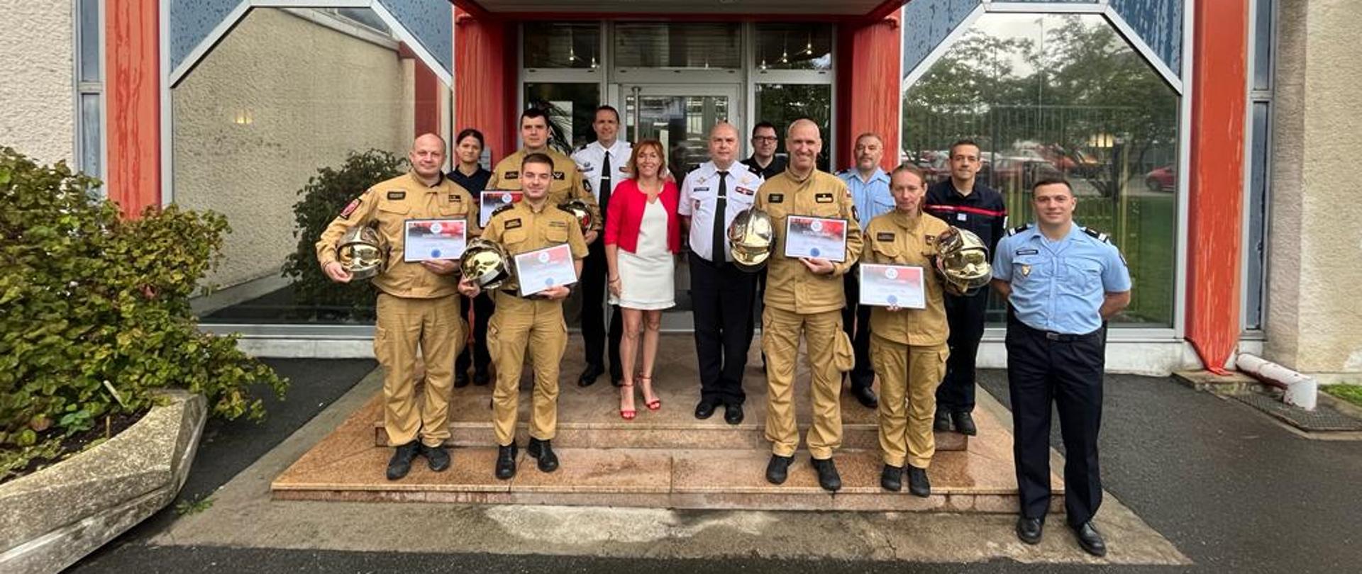 Wyjazd strażaków do Francji