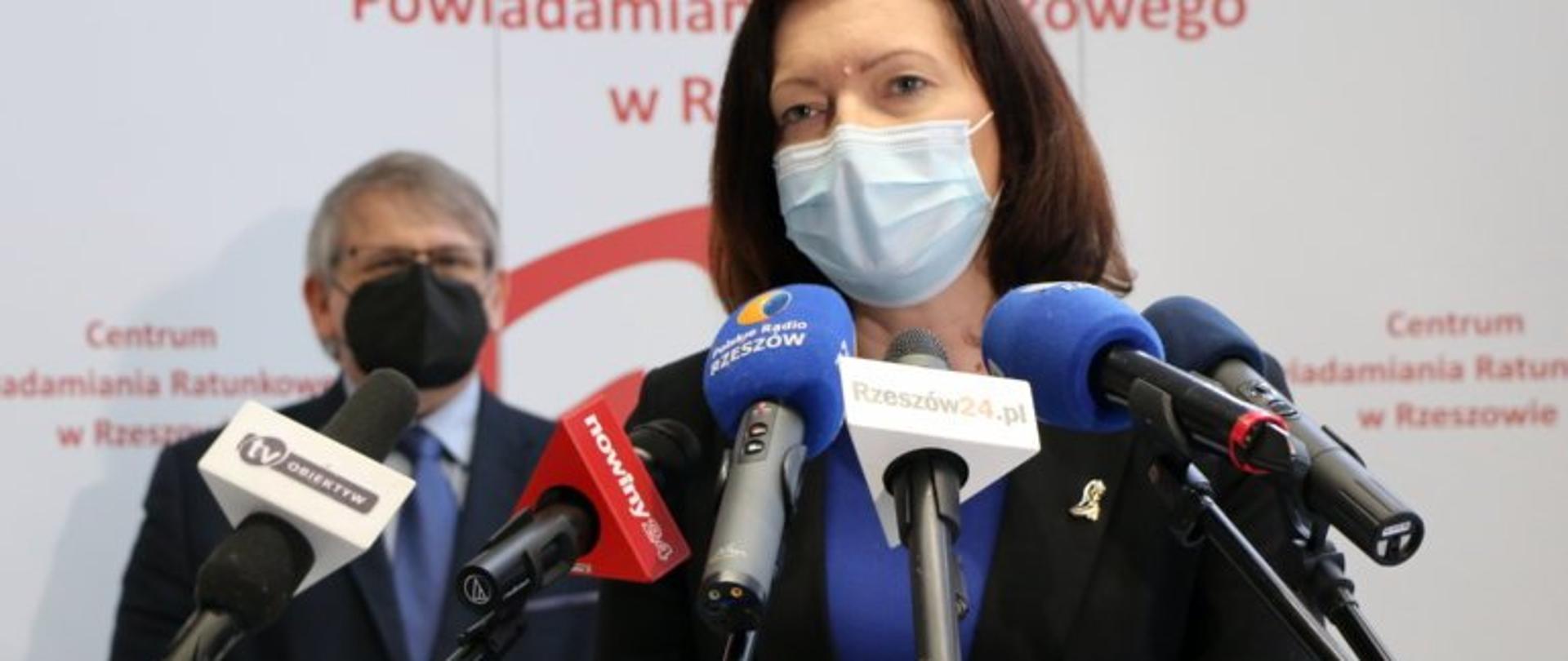 Konferencja prasowa dotycząca skoncentrowanej dyspozytorni