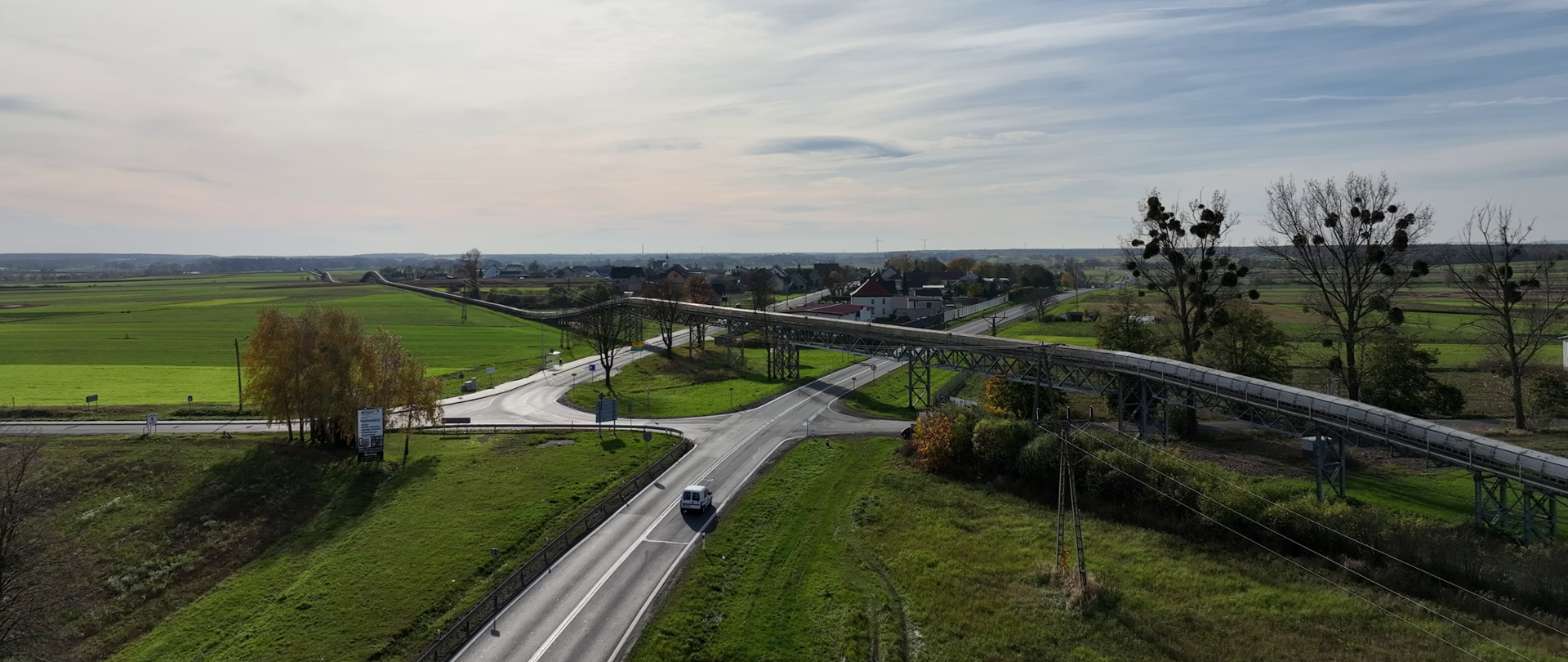 Skrzyżowanie w ciągu DK45 w Zimnicach Małych