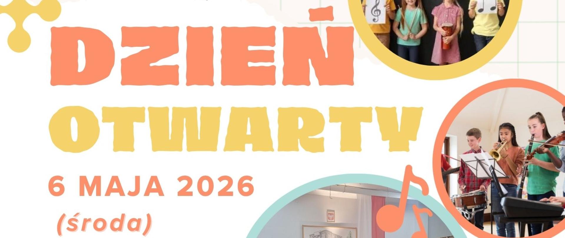 Dzień otwarty szkoły, 6 maja 2026 (środa) GODZ. 17:00 SALA NR 5/I piętro