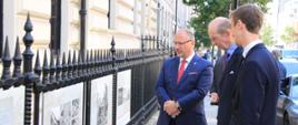 Otwarcie wystawy Ambasady RP w Londynie przez księcia Kentu