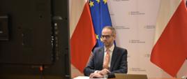 Wiceminister Adam Guibourgé-Czetwertński podczas drugiego dnia Europejskiego Kongresu Gospodarczego 