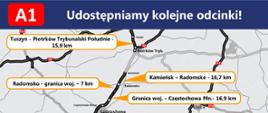 Niemal cała A1 oddana do ruchu