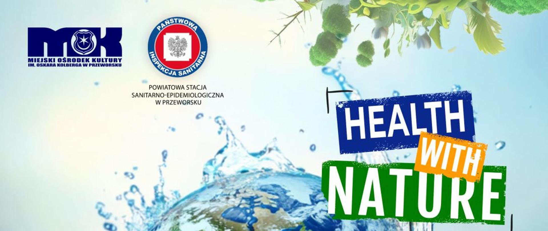 kula ziemska na niebieskim tle