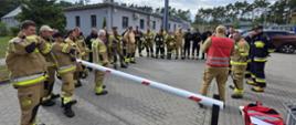 Ćwiczenia ratowniczo-gaśnicze w Krynicy Morskiej