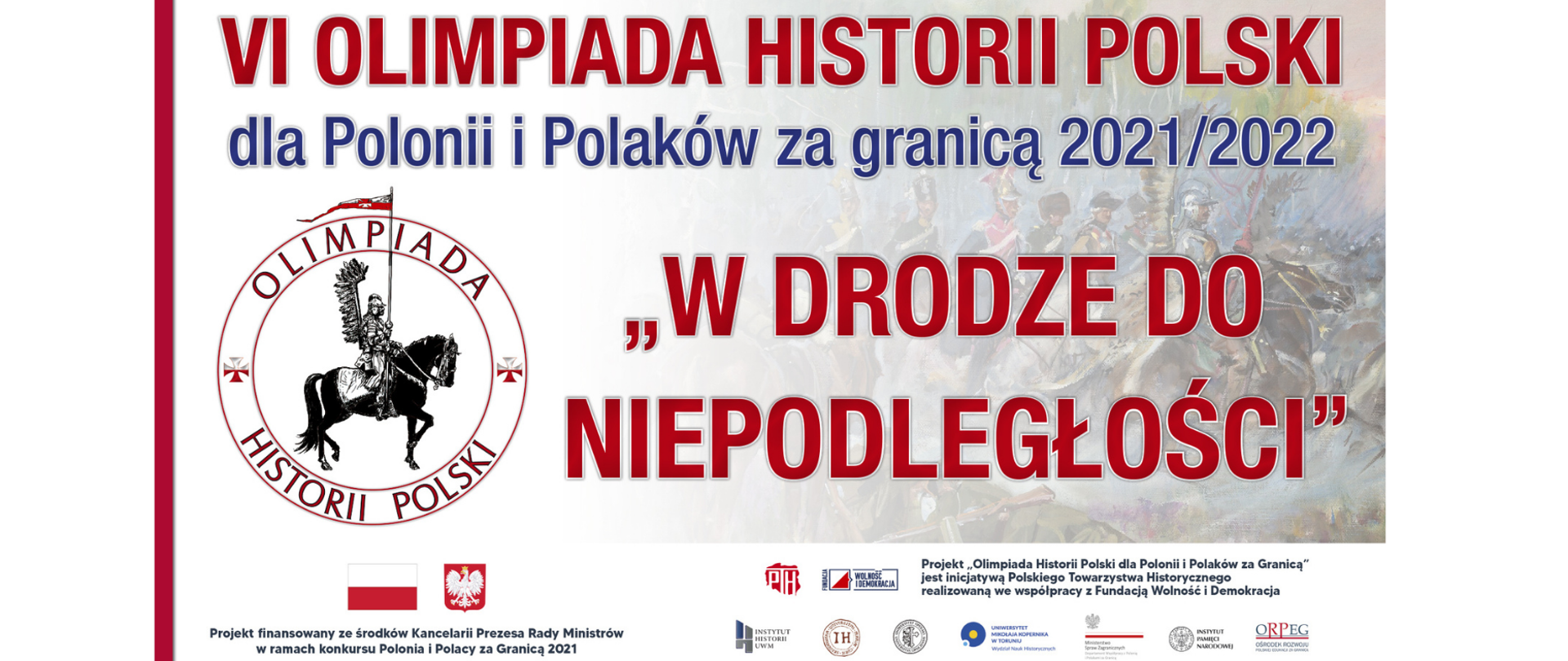 Olimpiada Historii Polski "W drodze do niepodległości" 