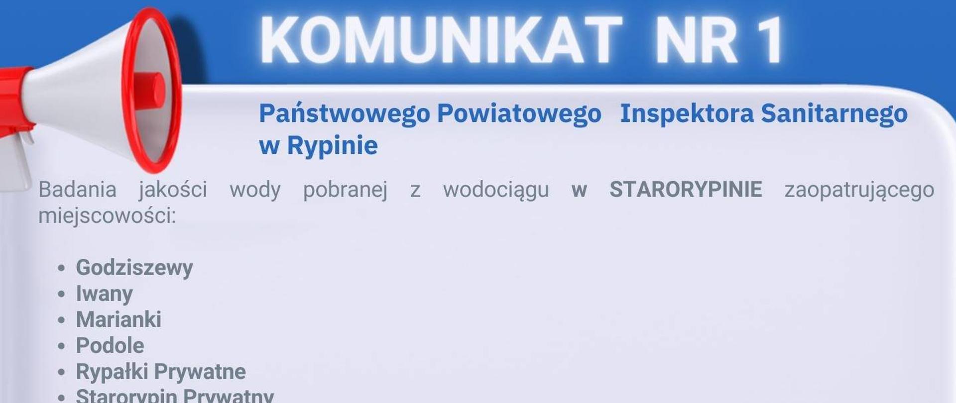 Badanie jakości wody