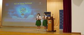 EU at School - Ambassador Bogdziewicz visits a local school with a speech regarding Poland and the European Union