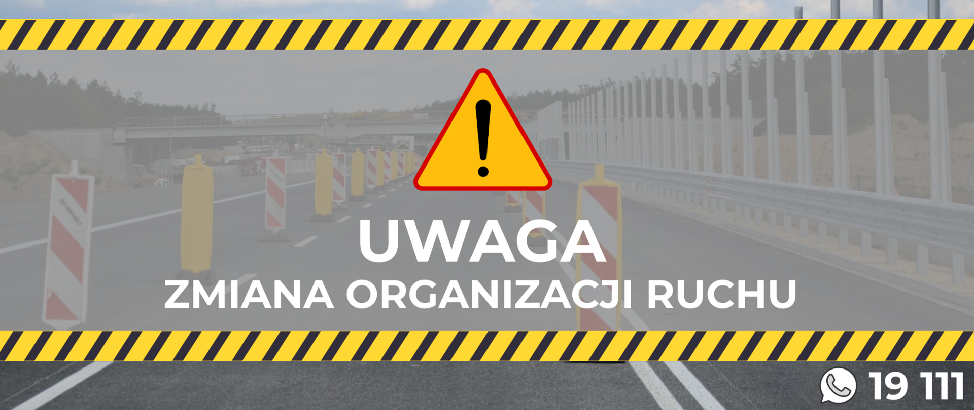 informacja o zmianie organizacji ruchu 2