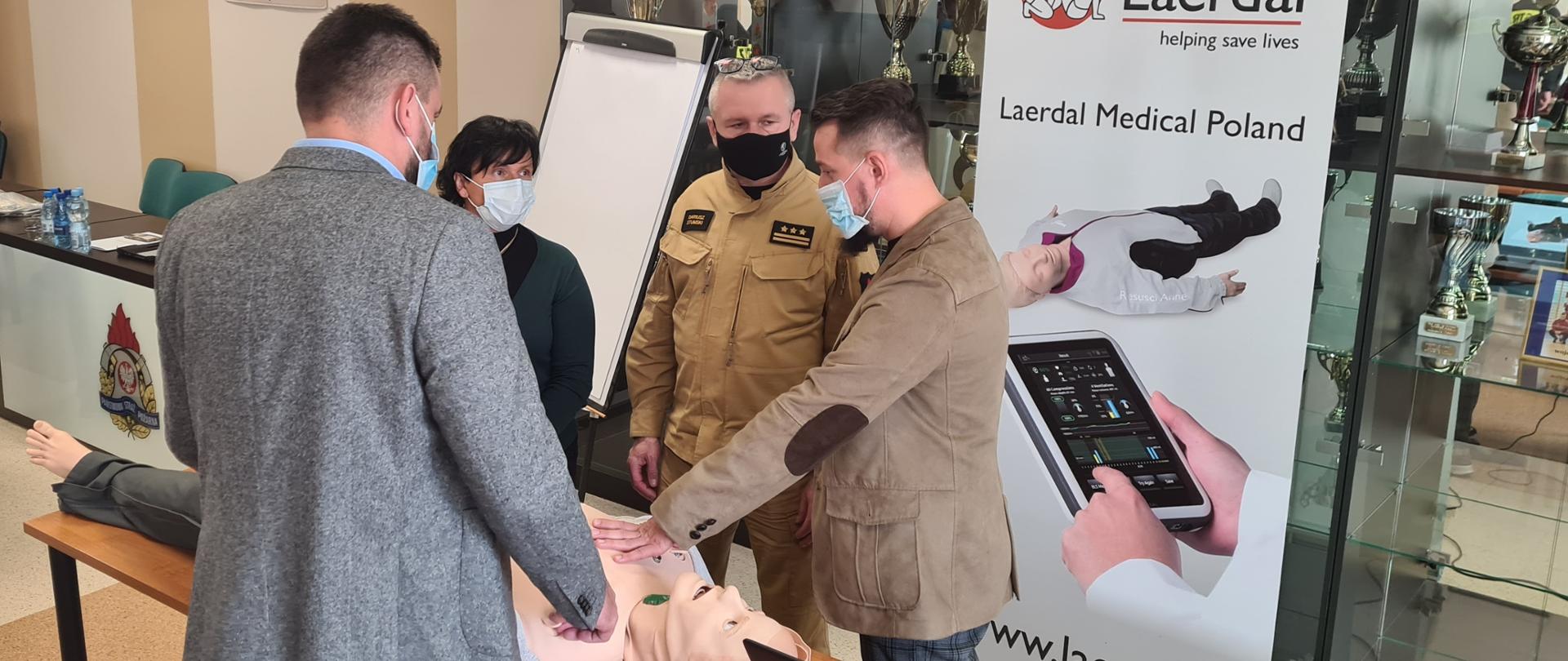 warsztaty doskonalące dla koordynatorów ratownictwa medycznego PSP woj. mazowieckiego.