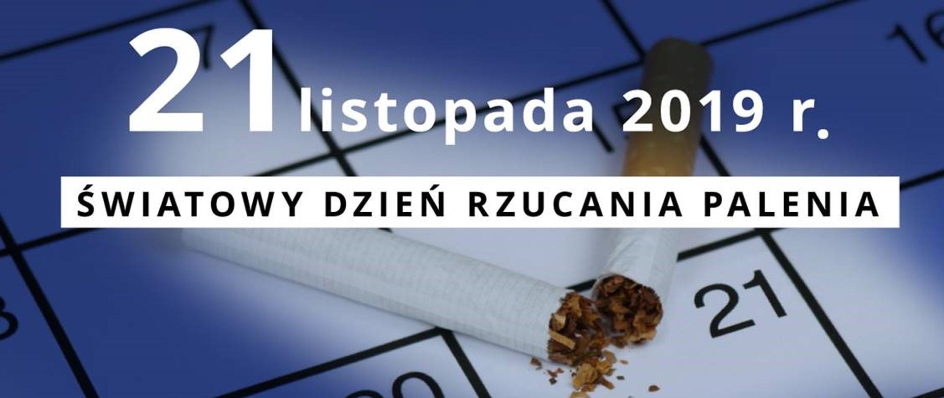 Światowy dzień rzucania palenia