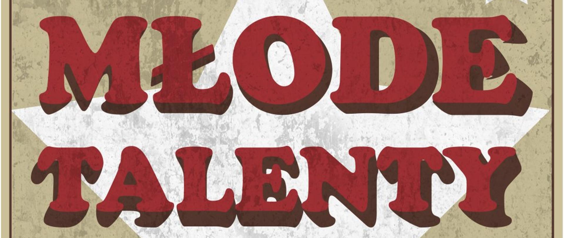 Plakat przeglądu Młode Talenty 2023