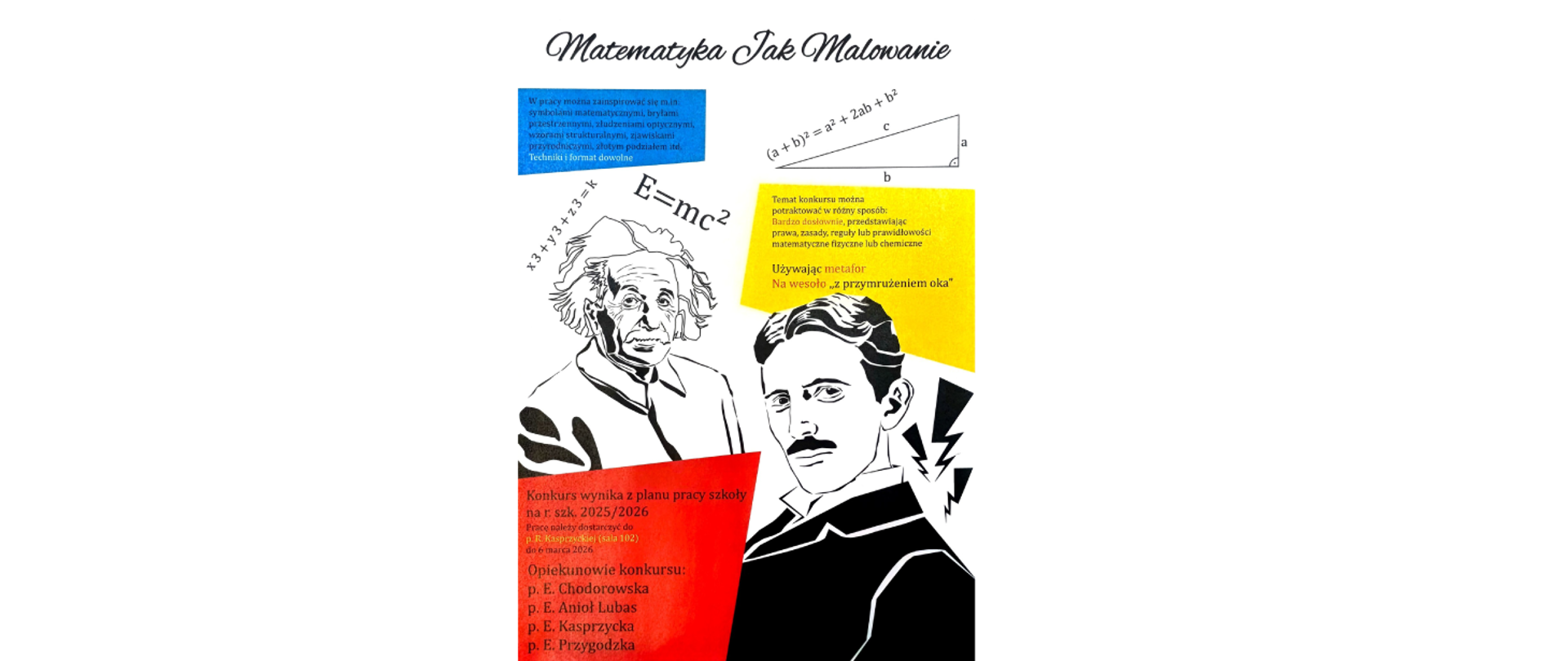 Matematyka jak malowanie! konkurs