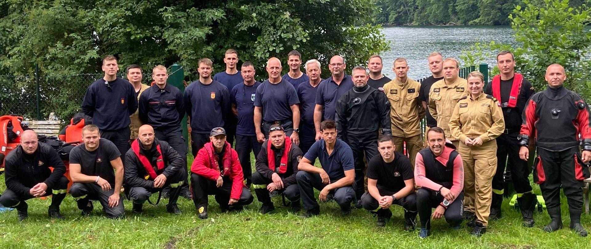 polsko-niemieckie warsztaty nurkowe strażaków