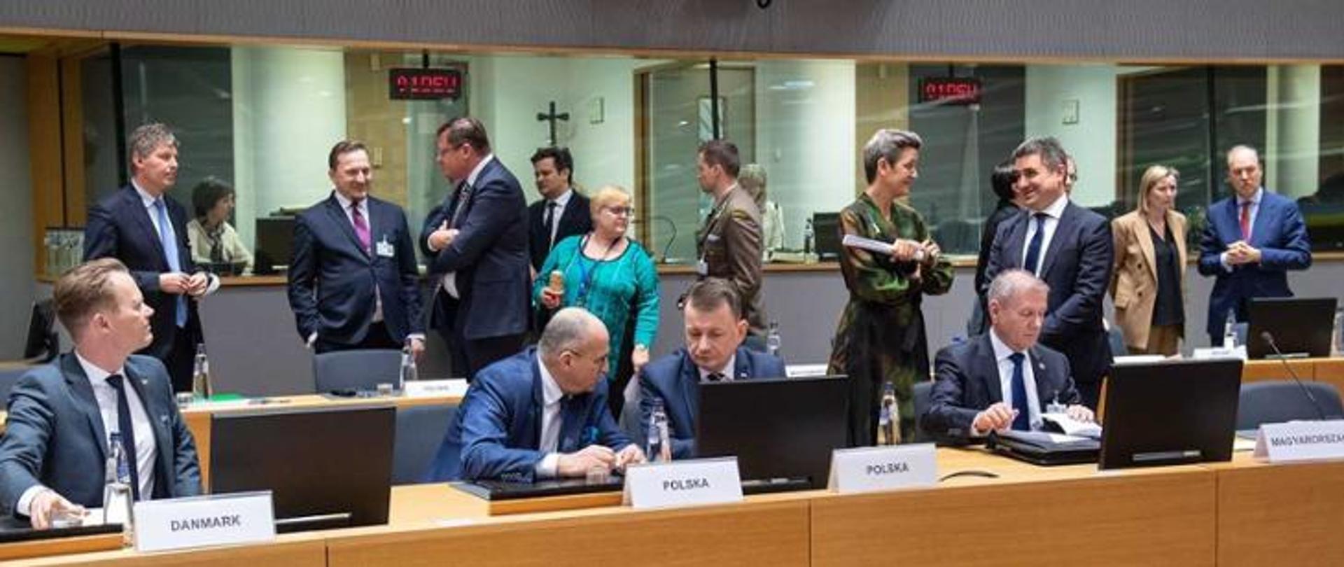 Meeting of the defense ministers of the European Union countries_zajawka