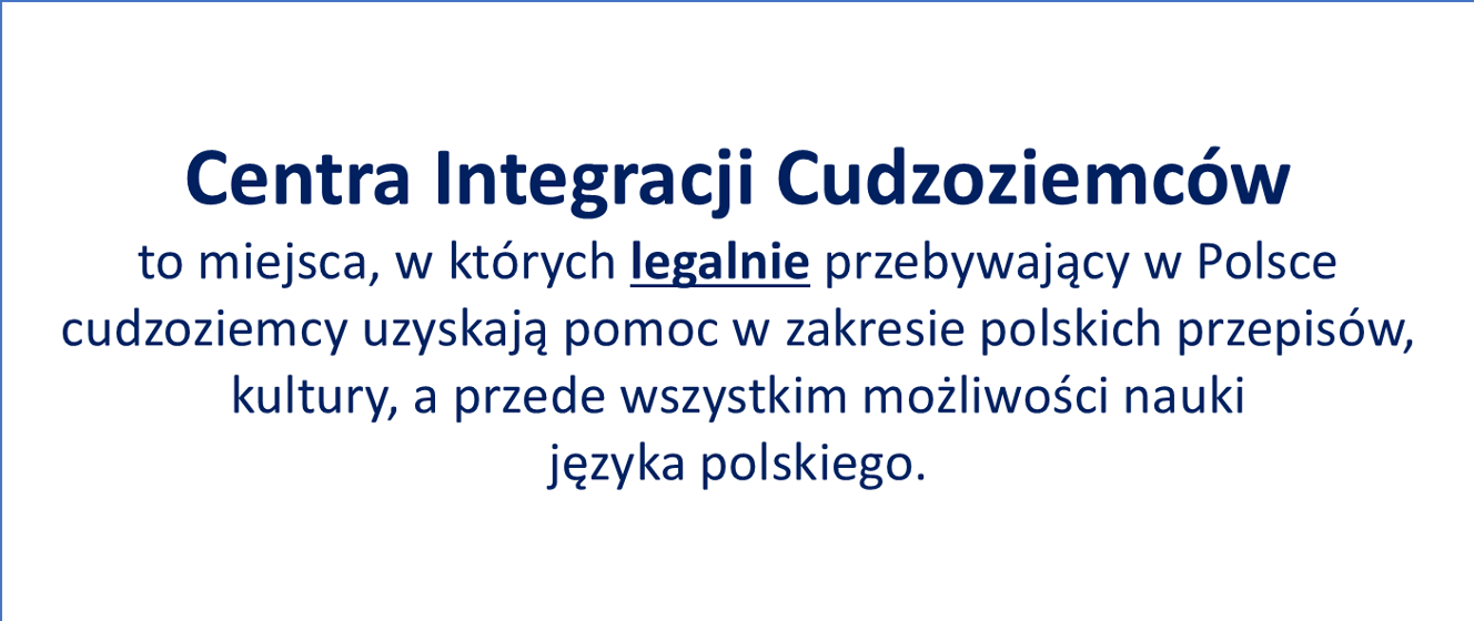 Centra Integracji Cudzoziemców - fakty - Zachodniopomorski Urząd Wojewódzki w Szczecinie - Portal Gov.pl