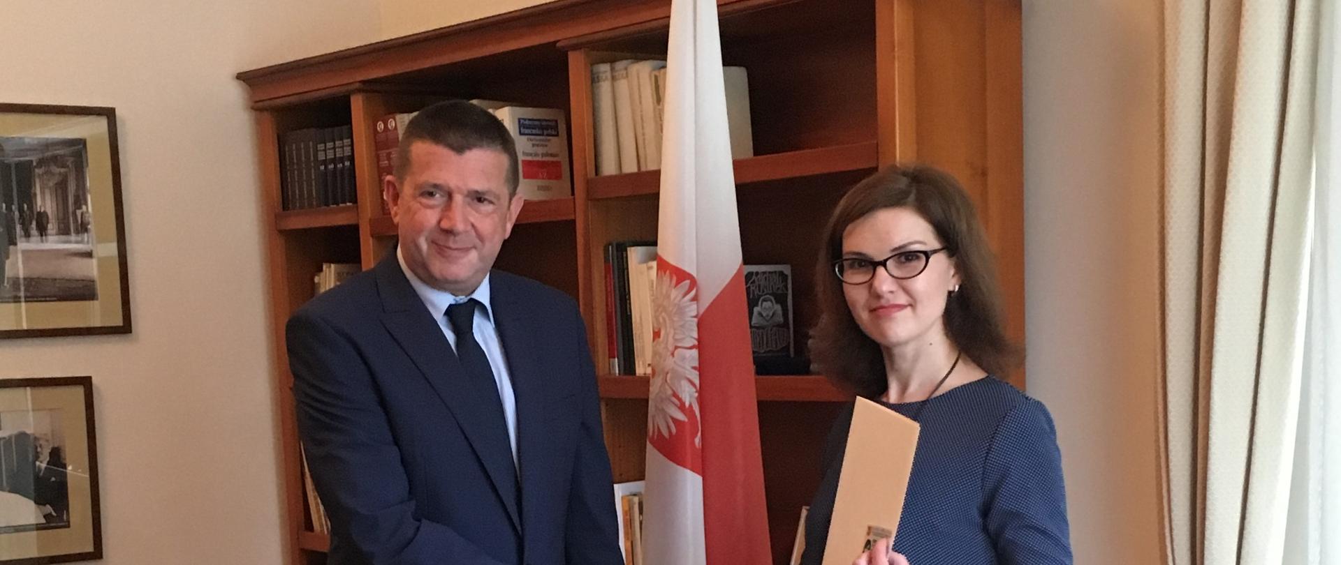 Pierwsza Karta Polaka w historii ambasady