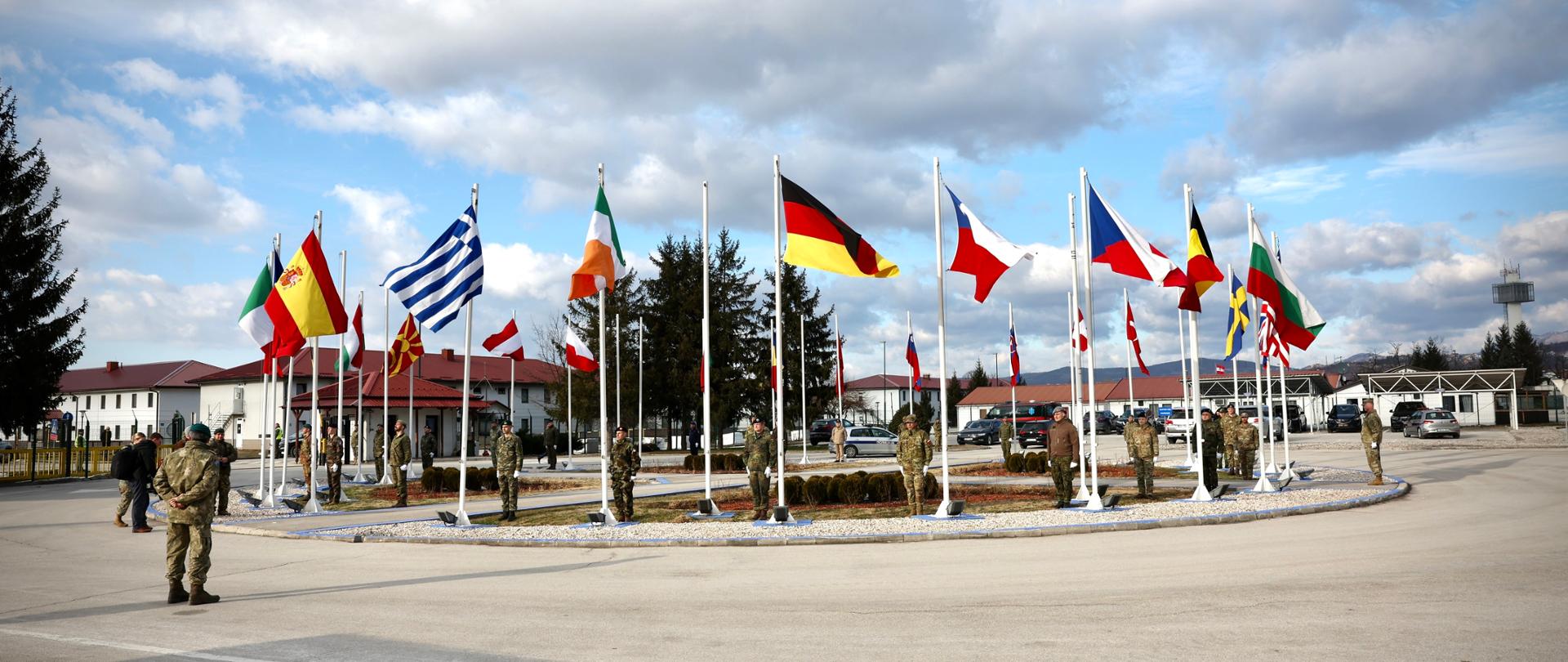 The North Atlantic Council visits NATO Headquarters in Sarajevo