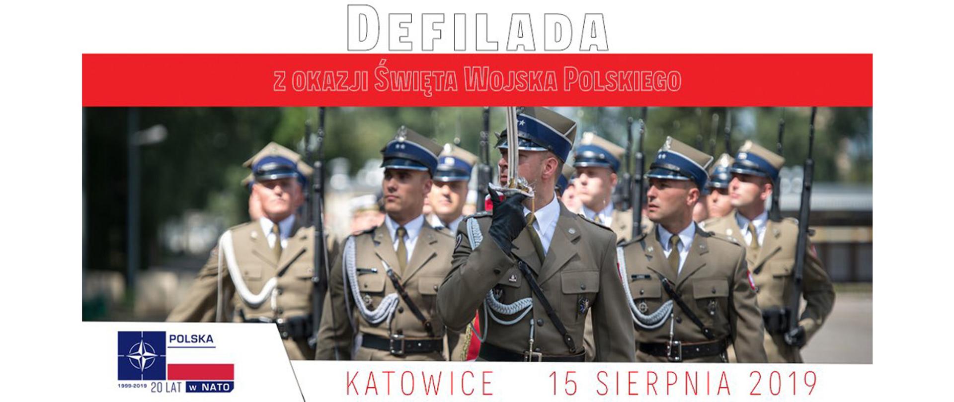 Defilada z okazji Święta Wojska Polskiego w tym roku w Katowicach! 