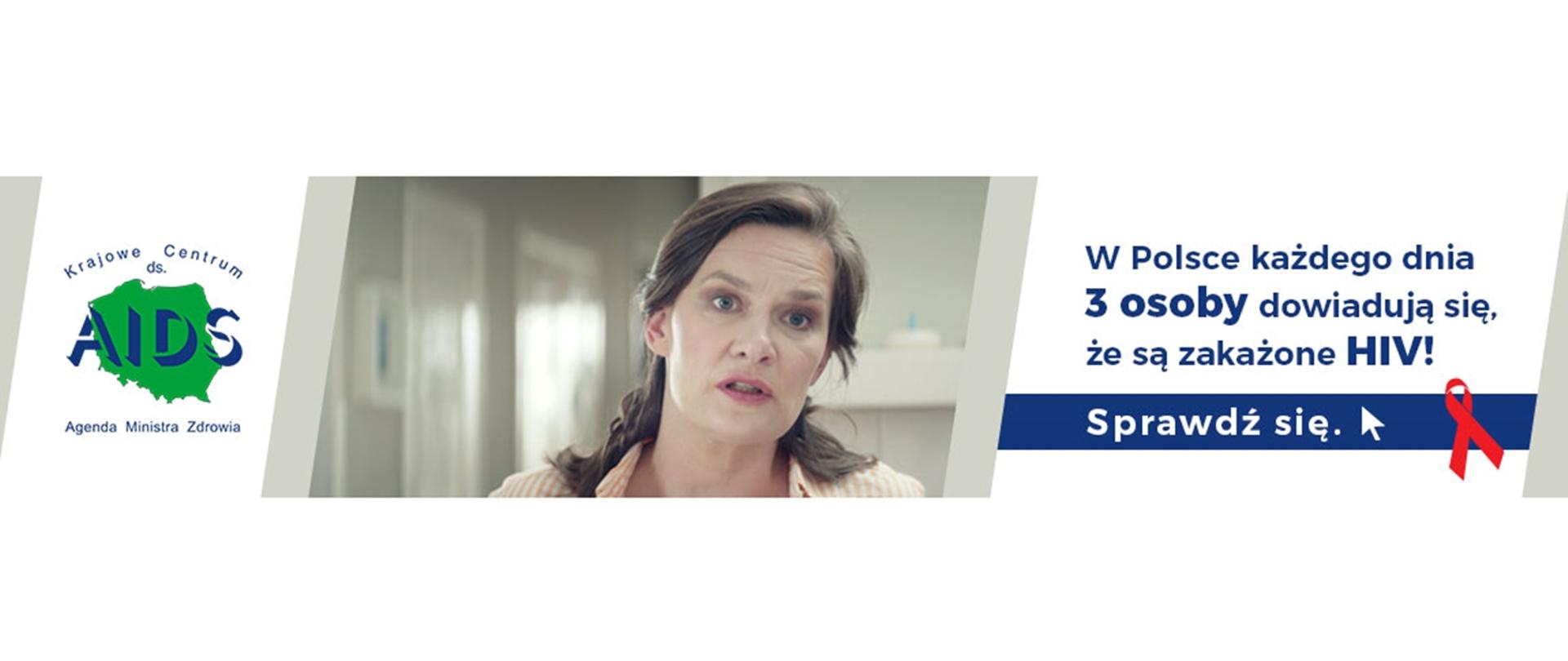 W Polsce każdego dnia co najmniej 3 osoby dowiadują się, że są zakażone HIV!