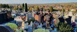 Wspomnienie zasłużonych strażaków i żołnierzy w Dzień Zaduszny