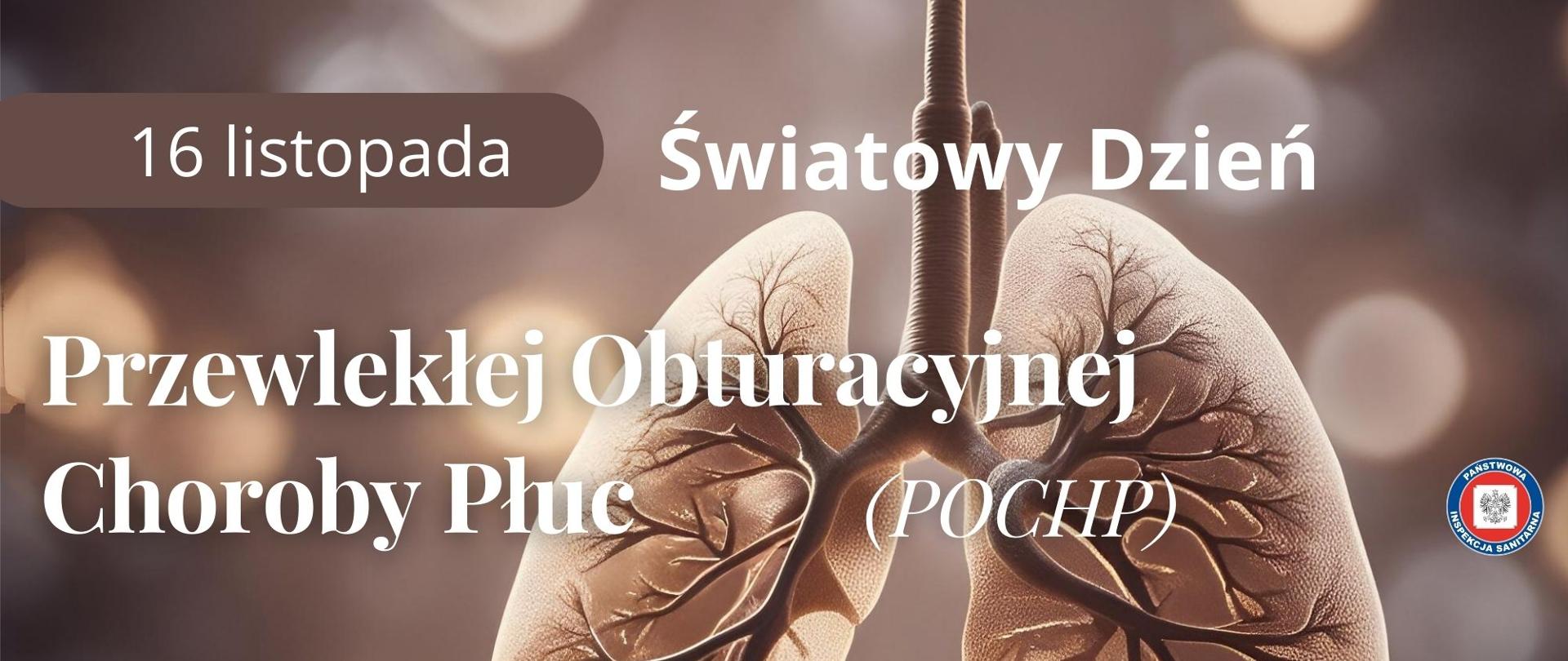 Brązowe płuca na brązowym tle z zaznaczonymi oskrzelami