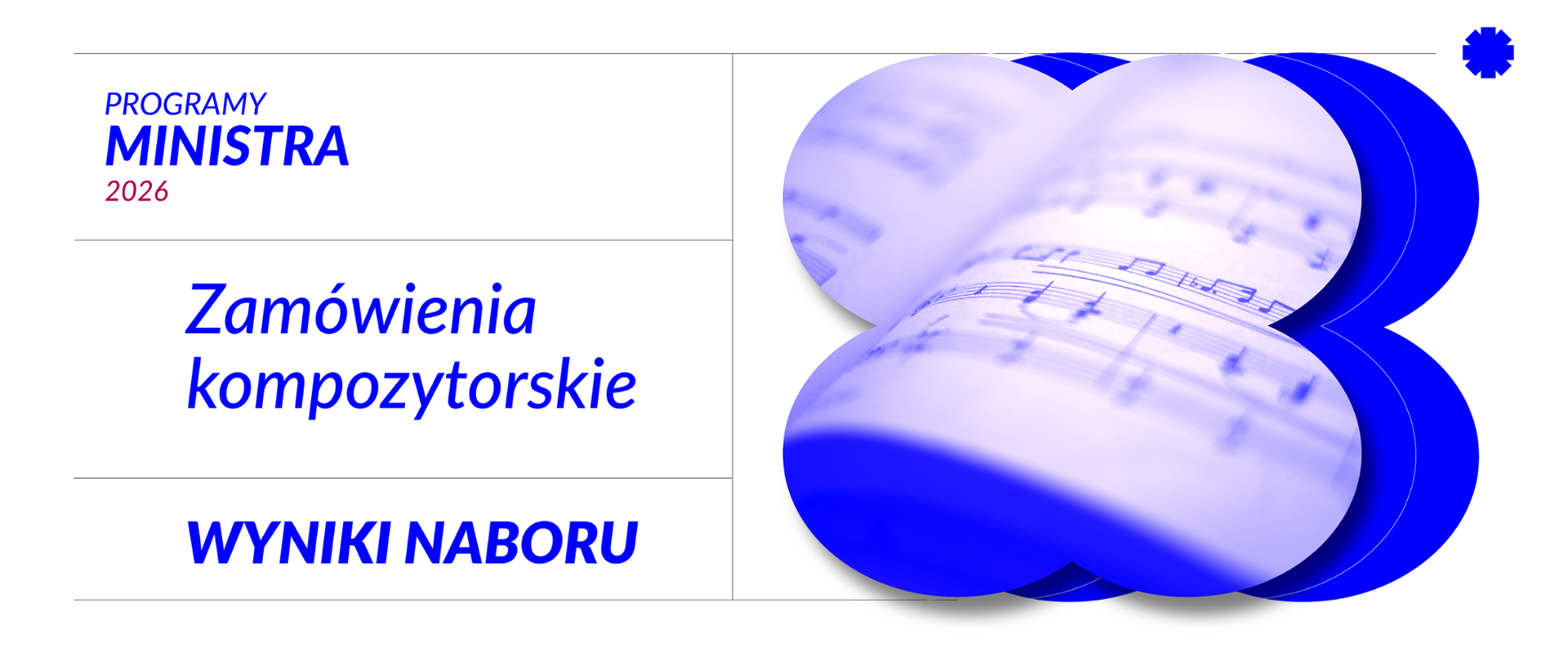 Wyniki naboru - zamówienia kompozytorskie 2026