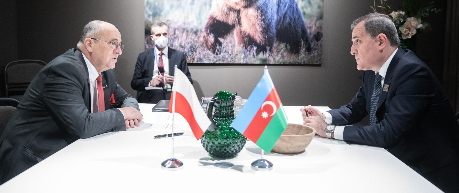 2021.12.03 Sztokholm , Szwecja . Minister Zbigniew Rau . OSCE / OBWE .Bilateralka Azerbejdzan .
Fot. Tymon Markowski / MSZ