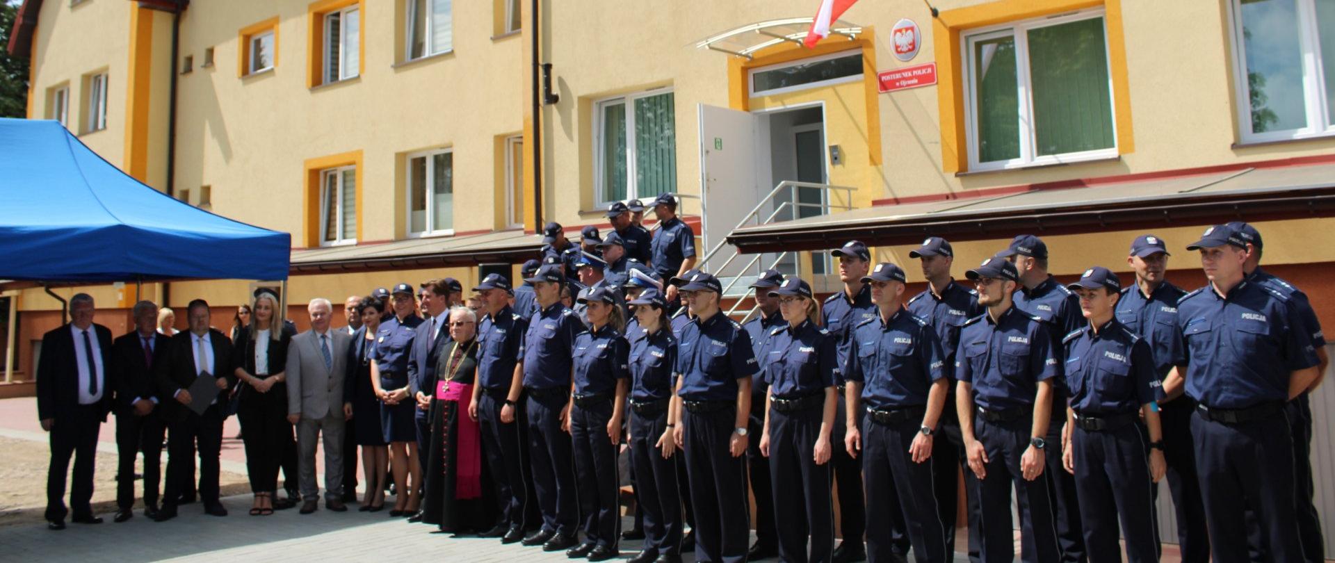Powtórne otwarcie Posterunku Policji w Ojrzeniu
