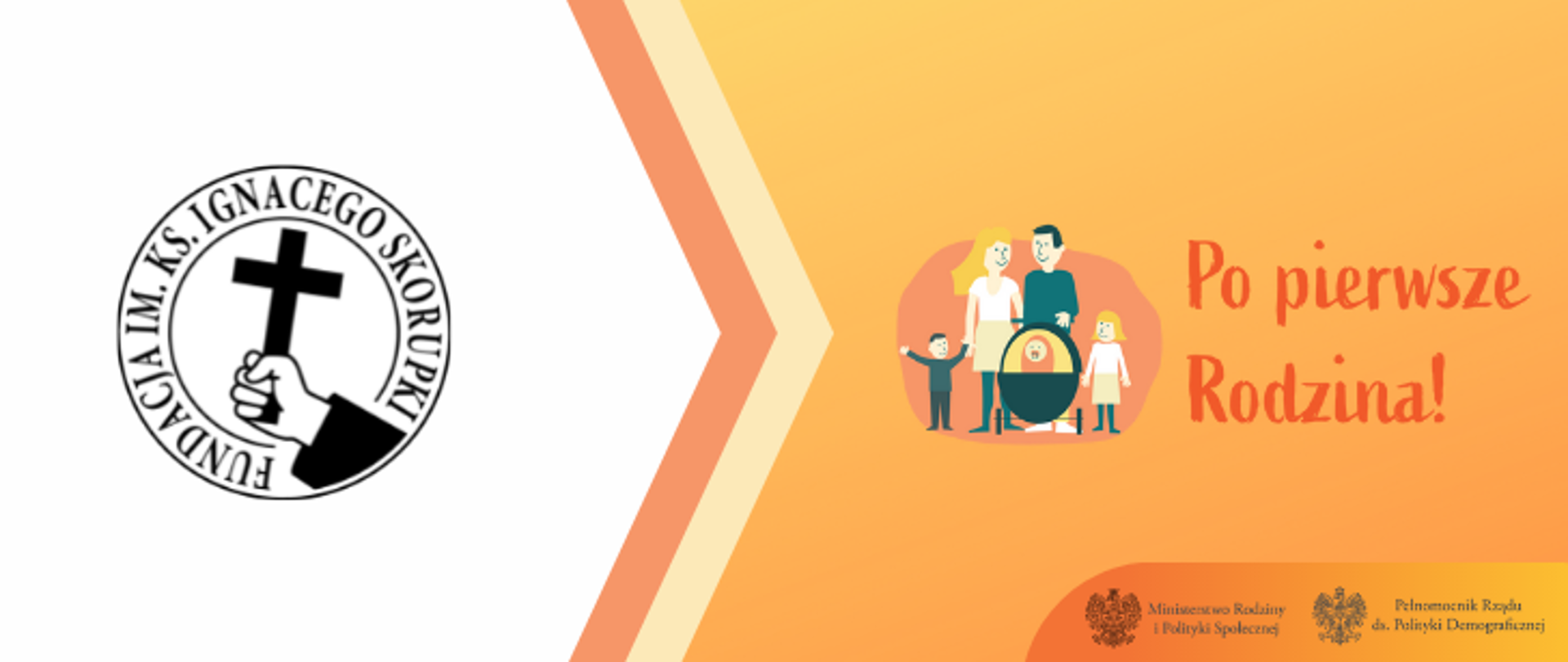 logo laureata konkursu Po Pierwsze Rodzina! 2020 - logo Fundacji im. ks. Ignacego Skorupki