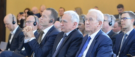 Ministrowie Krzysztof Tchórzewski, Piotr Naimski oraz Sekretarz Morten Bæk