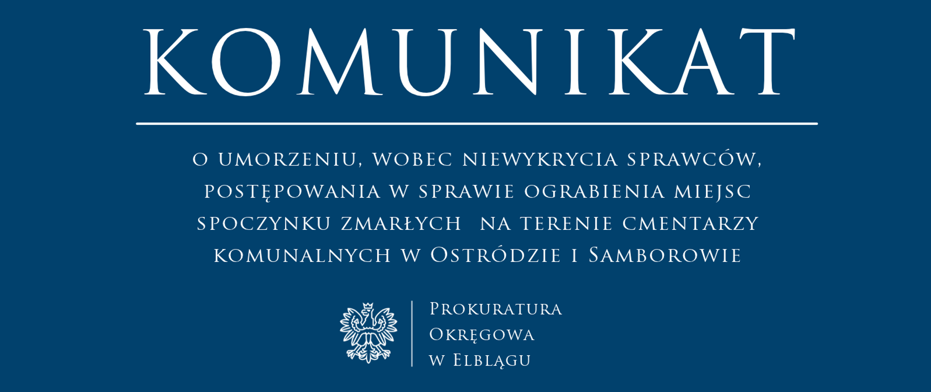 Komunikat