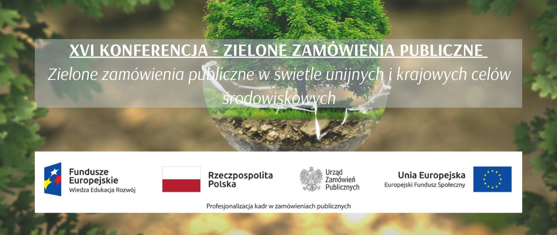XVI Konferencja - Zielone zamówienia publiczne