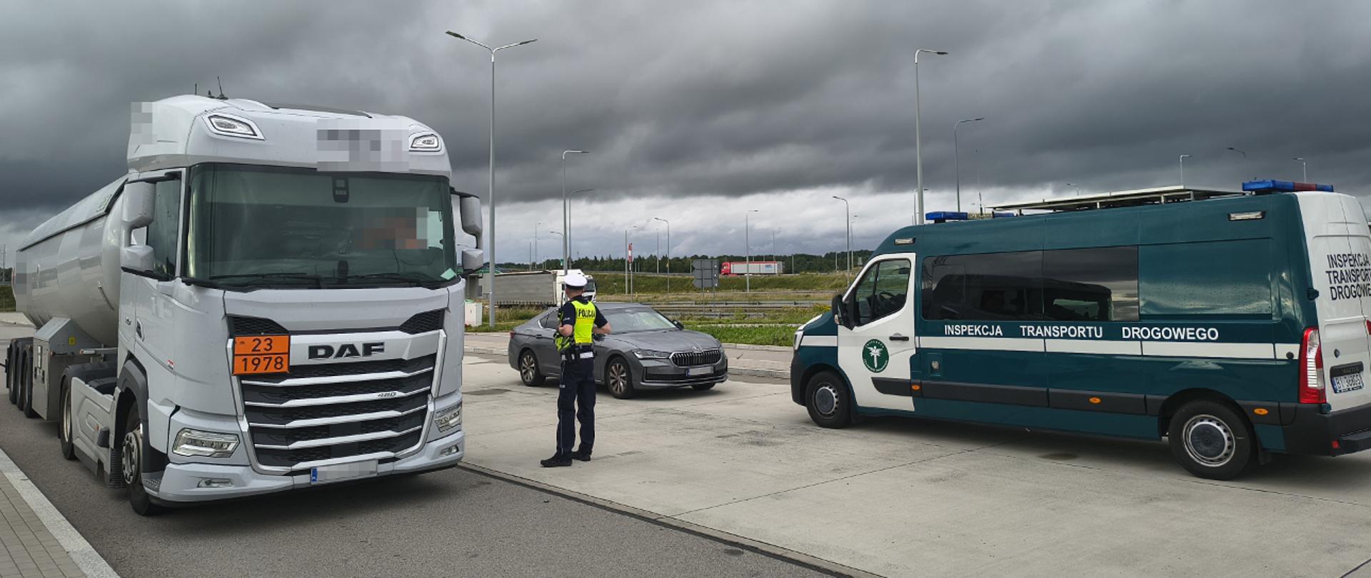 Przekazanie kierowcy bez uprawnień funkcjonariuszom Policji