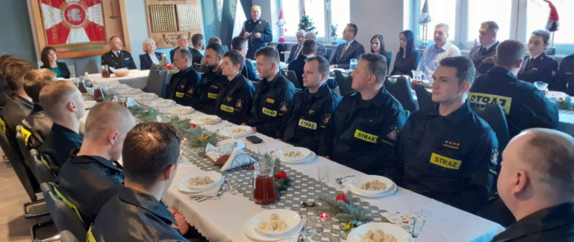 Spotkanie opłatkowe w KP PSP w Stalowej Woli