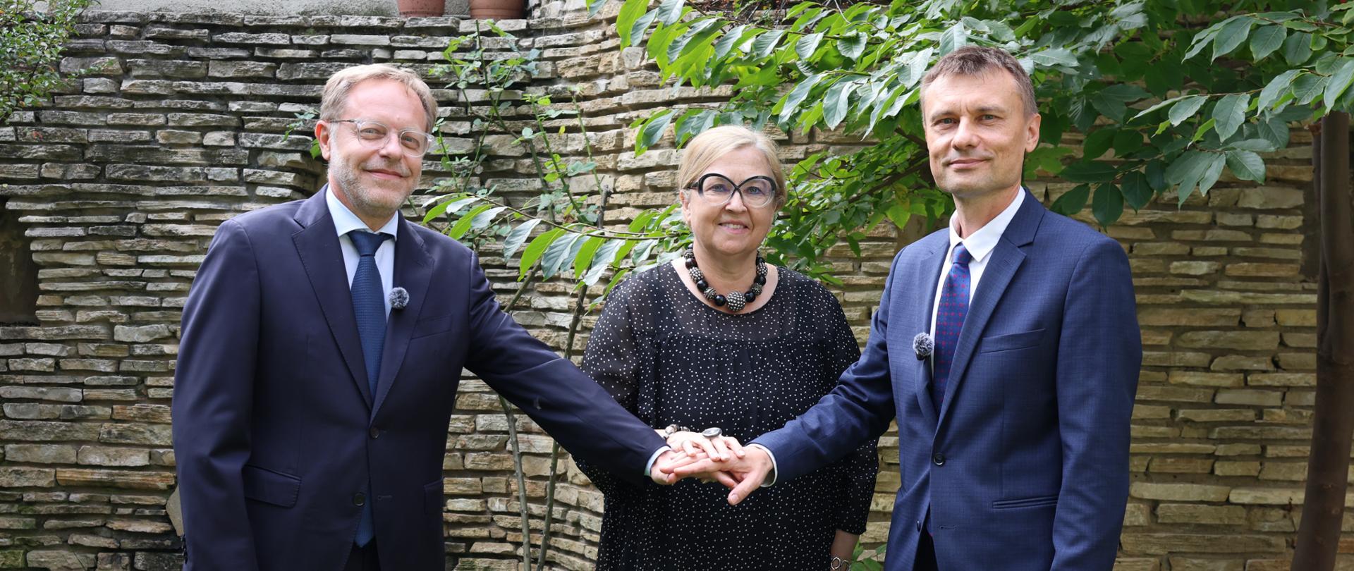 Ambasador Francji, Ambasador Niemiec oraz Kierownik Ambasady RP w Tbilisi