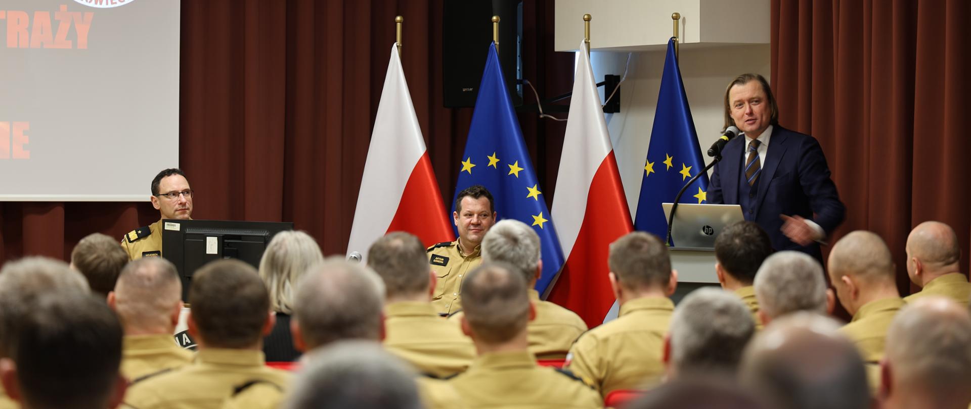 Odprawa roczna Państwowej Straży Pożarnej