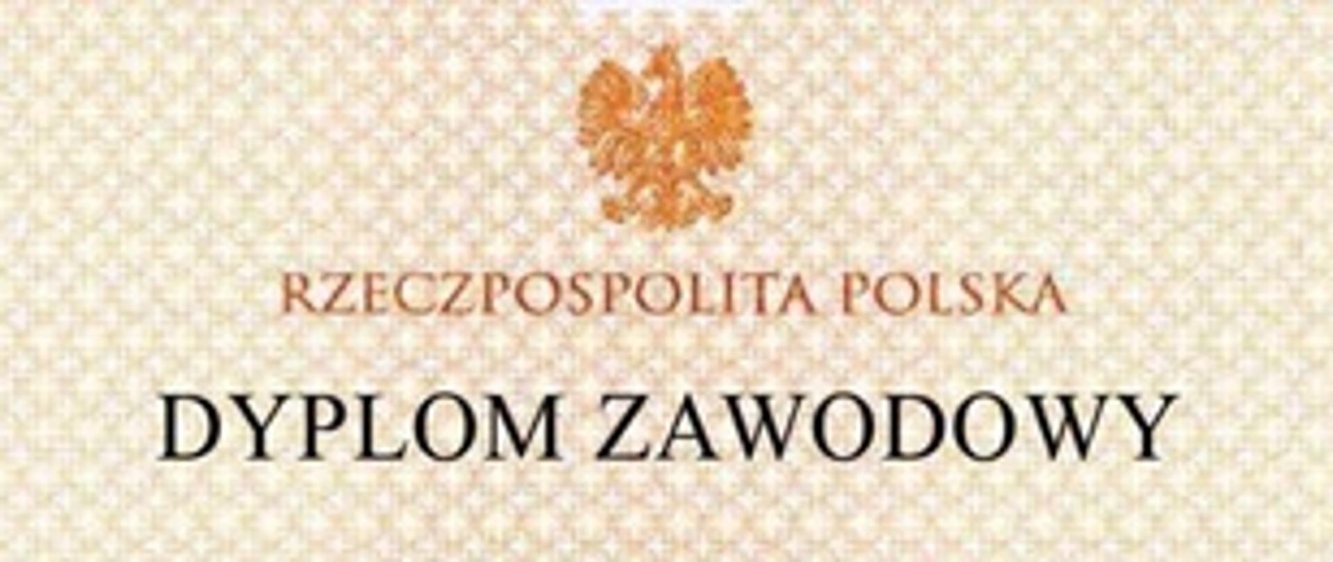 Dyplom zawodowy