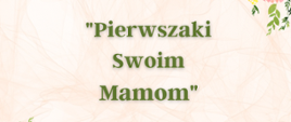 Ramka z różowych wiosennych kwiatów na jasnoróżowym tle. Zielony tekst z informacją o tytule, miejscu i godzinie wydarzenia.