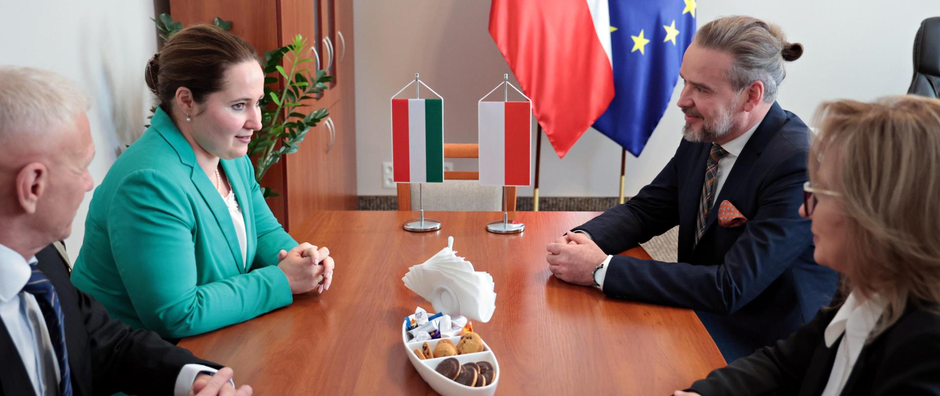 Spotkanie z ambasador Węgier