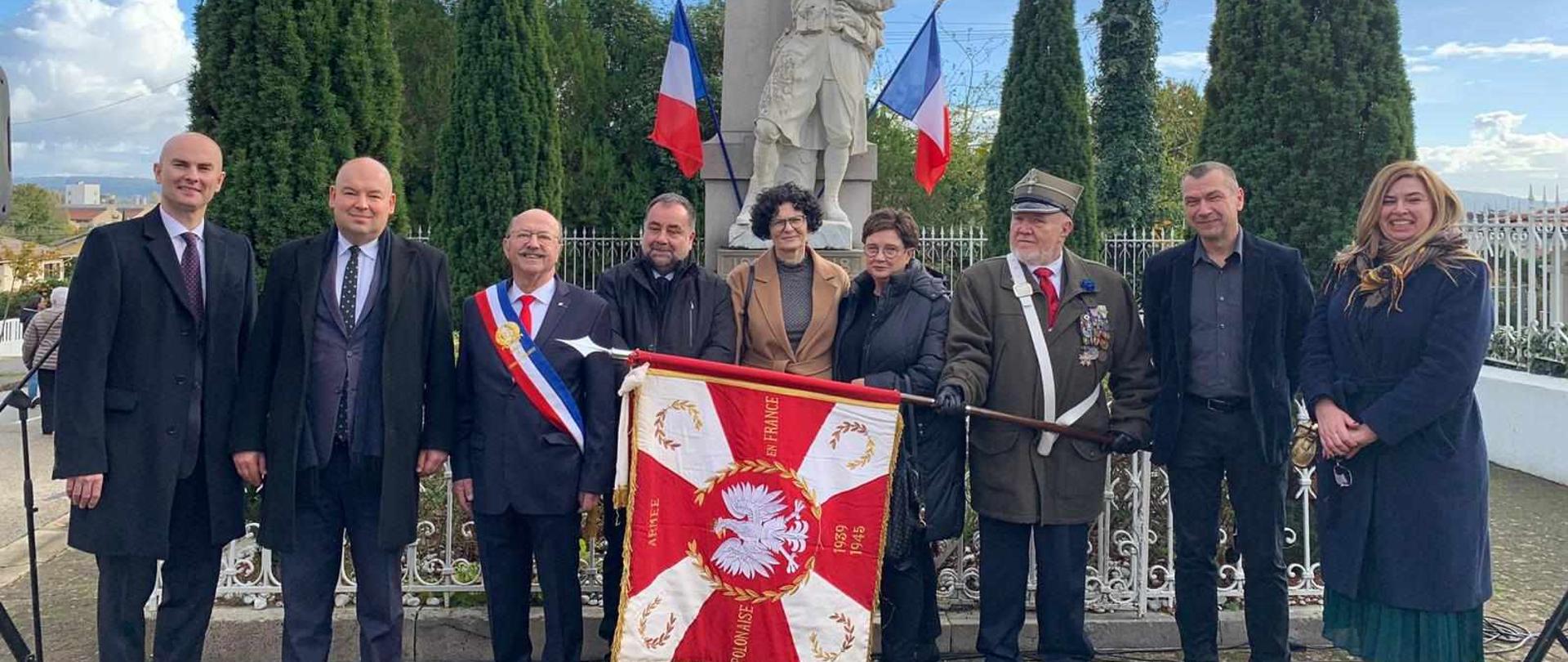 11 listopada 2023r. Polska i Polacy za granicą świętują 105. rocznicę odzyskania niepodległości w w Charvieu - Chavagneux.