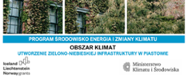 Utworzenie zielono-niebieskiej infrastruktury w mieście Piastów Projekt MF EOG