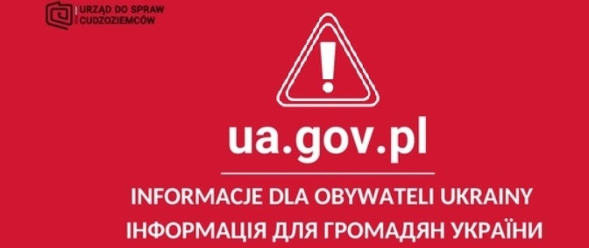 Pomoc dla obywateli Ukrainy