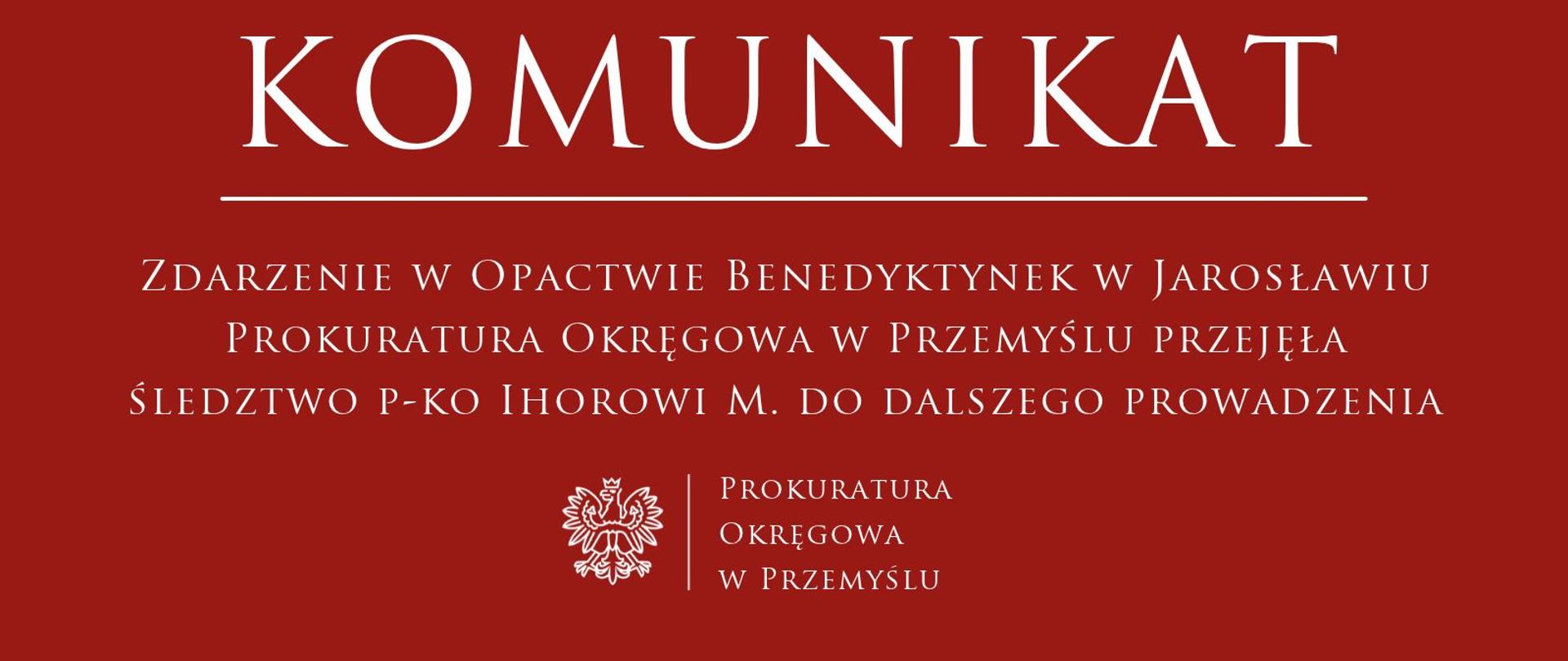 Zdarzenie w Opactwie Sióstr Benedyktynek w Jarosławiu aktualizacja 2026-09-28