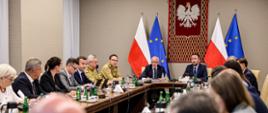 Odprawa koordynacyjna wojewodów w Ministerstwie Spraw Wewnętrznych i Administracji dotycząca Programu Ochrony Ludności i Obrony Cywilnej 