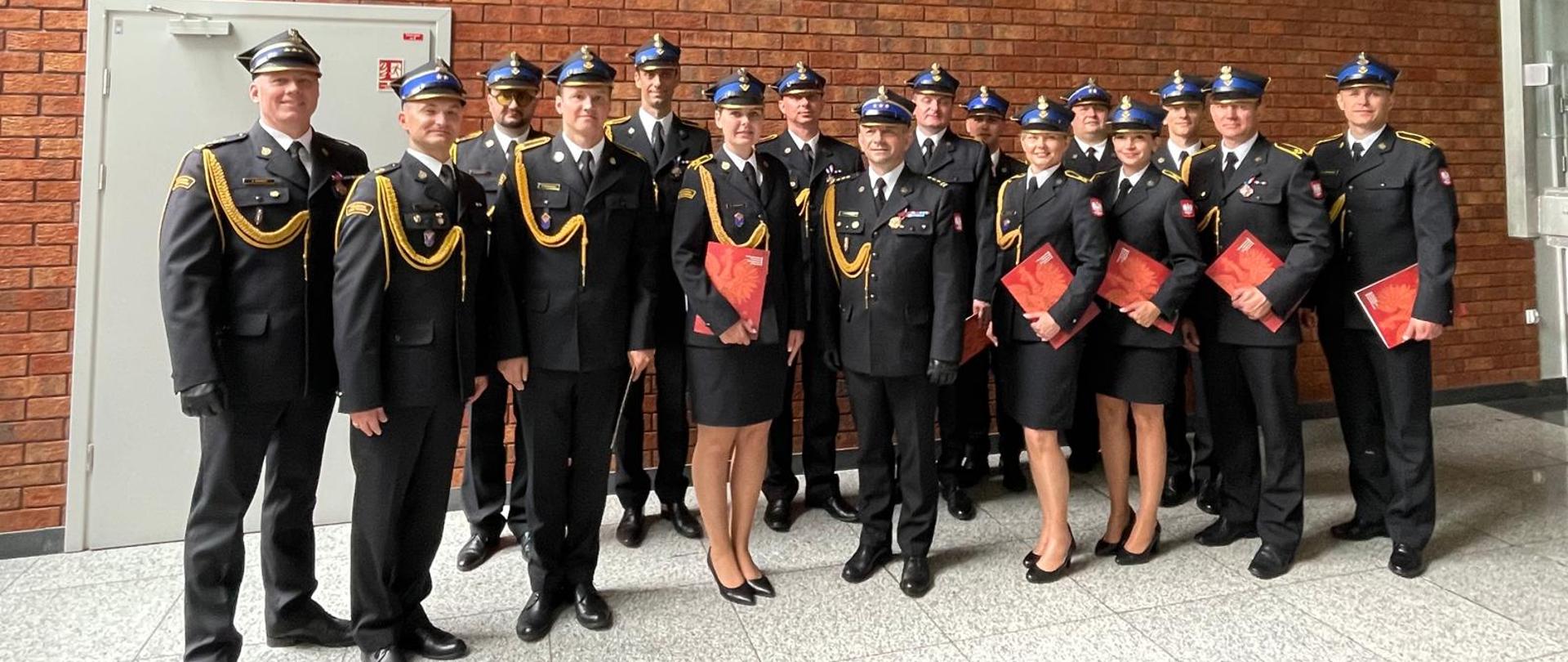 Promocja absolwentów w Szkole Aspirantów PSP w Poznaniu