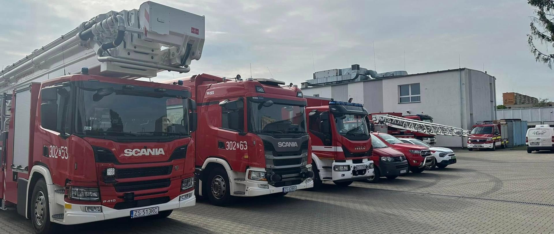 Samochody pożarnicze różne