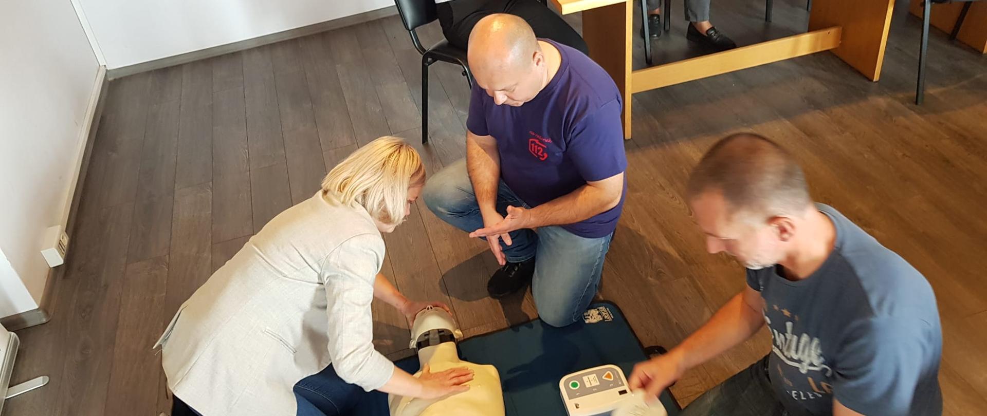 Szkolenie z zakresu pierwszej pomocy